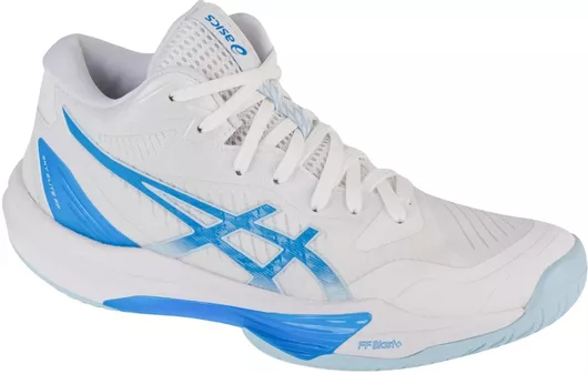 ASICS Sky Elite Ff Mt 3 Γυναικεία Αθλητικά Παπούτσια Βόλεϊ White / Blue Coast