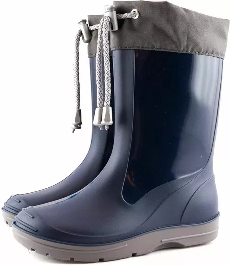 Love4shoes Παιδικές Γαλότσες με Εσωτερική Επένδυση Μπλε
