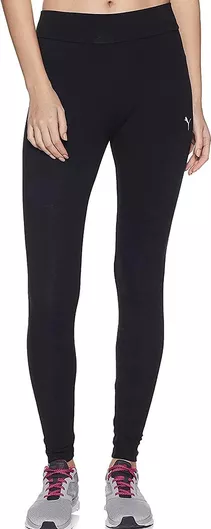 Puma Essentials Running Γυναικείο Μακρύ Κολάν Μαύρο