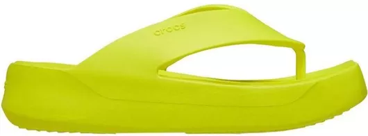 Crocs Σαγιονάρες με Πλατφόρμα Πράσινο