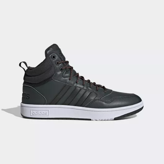 adidas Hoops 3.0 Mid WTR Μποτάκια Shadow Green / Iron Metallic / Core Black