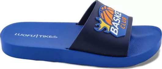Cubanitas Παιδικές Σαγιονάρες Slides Μπλε Basket Club