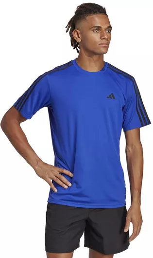 adidas Tr-es Base 3s T Αθλητικό T-shirt Μπλε