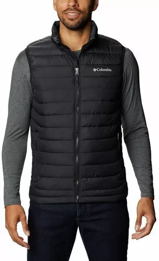 Columbia Αμάνικο Μπουφάν Μαύρο