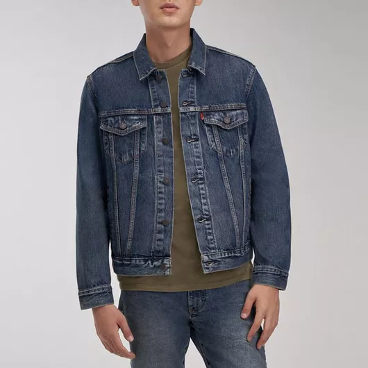 Levi's Broadway Te Τζιν Μπουφάν Μπλε
