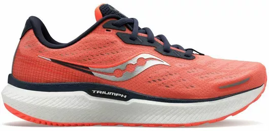 Saucony Triumph 19 Γυναικεία Αθλητικά Παπούτσια Running Deep Orange / Black