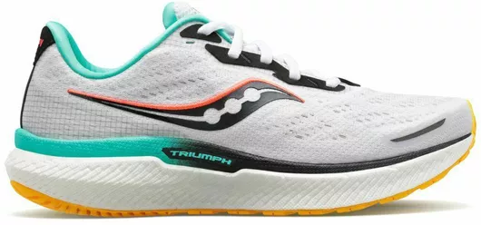 Saucony Triumph 19 Γυναικεία Αθλητικά Παπούτσια Running White