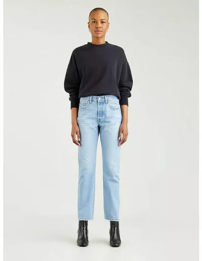 Levi's 501® Ψηλόμεσο Γυναικείο Jean Παντελόνι σε Κανονική Εφαρμογή