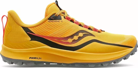 Saucony Peregrine 12 Ανδρικά Αθλητικά Παπούτσια Trail Running ViZiGold / ViziRed