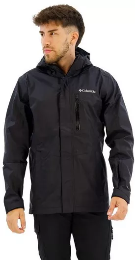 Columbia Μπουφάν Αδιάβροχο Μαύρο