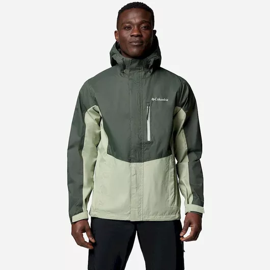 Columbia Pouring Adventure Iii Μπουφάν Αδιάβροχο ΠΡΑΣΙΝΟ