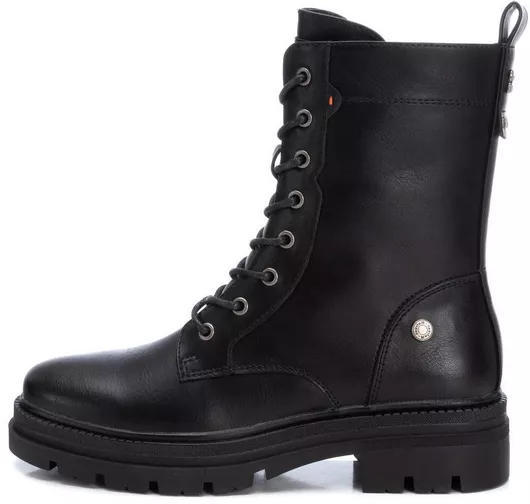 Refresh Γυναικεία Αρβυλάκια με Μεσαίο Τακούνι Μαύρο