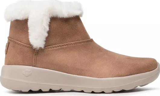 Skechers On The Go Joy Suede Γυναικεία Chelsea Μποτάκια Ταμπά