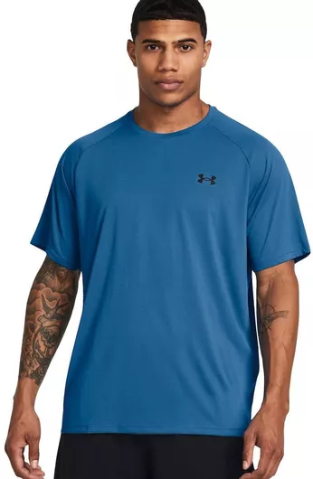 T-Shirt Under Armour Tech 2.0 Αθλητικό Κοντομάνικο Μπλε
