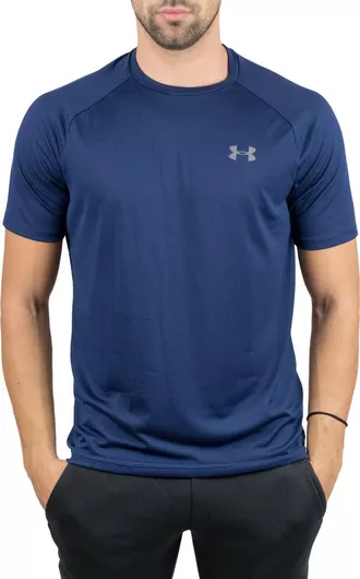 T-Shirt Under Armour Tech 2.0 Αθλητικό Κοντομάνικο Navy Blue