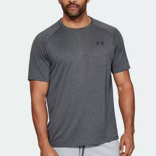 T-Shirt Under Armour Tech 2.0 Αθλητικό Κοντομάνικο Γκρι