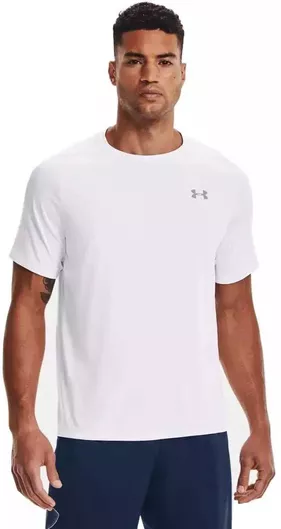 T-Shirt Under Armour Tech 2.0 Αθλητικό Κοντομάνικο Λευκό