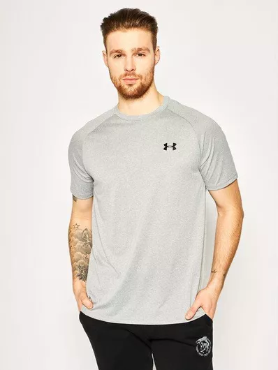 T-Shirt Under Armour Tech 2.0 Αθλητικό Γκρι