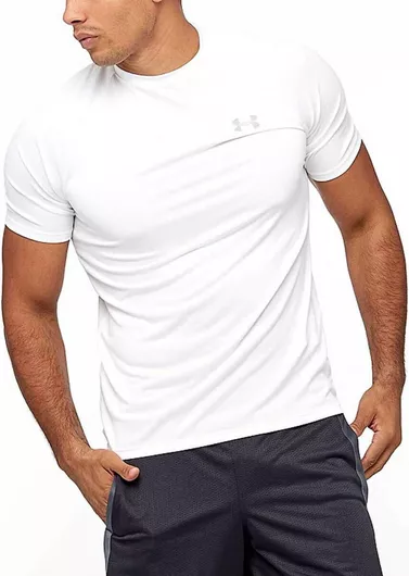 T-Shirt Under Armour Tech 2.0 Αθλητικό Κοντομάνικο Λευκό