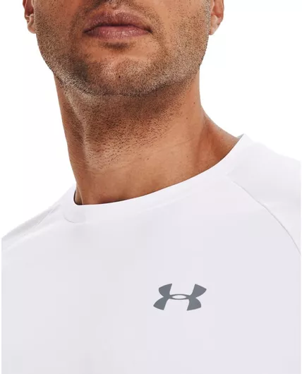 T-Shirt Under Armour Tech 2.0 Αθλητικό Κοντομάνικο Λευκό