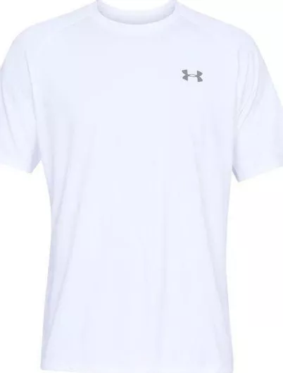 T-Shirt Under Armour Tech 2.0 Αθλητικό Κοντομάνικο Λευκό