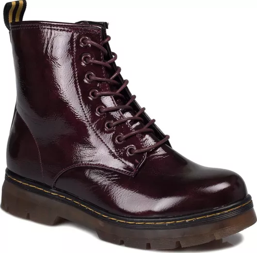 Adam's Shoes Γυναικεία Αρβυλάκια από Λουστρίνι Μπορντό