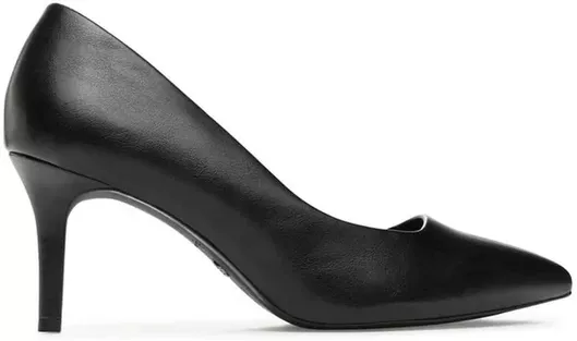 Tamaris Γόβες με Λεπτό Μεσαίο Τακούνι Μαύρο