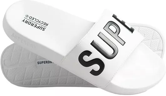 Superdry Slides Λευκό