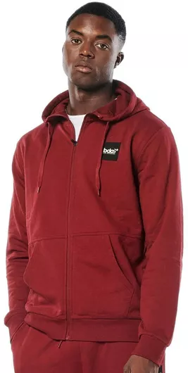 Body Action Φούτερ με Κουκούλα Μπορντό