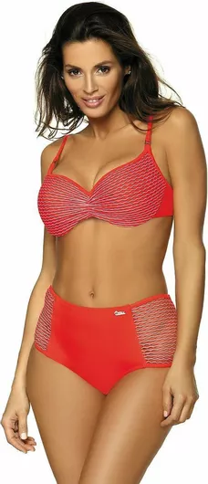 Marko Martha Set Bikini Ψηλόμεσο Πορτοκαλί
