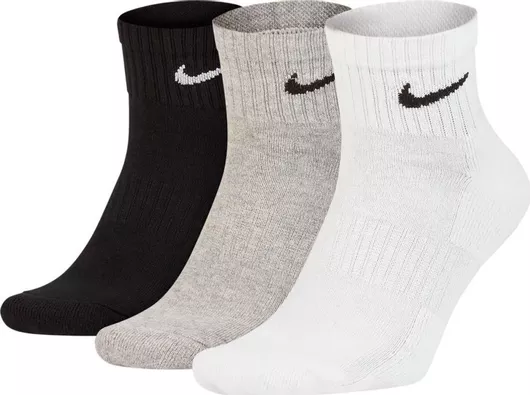 Nike Everyday Cushioned Αθλητικές Κάλτσες Πολύχρωμες 3 Ζεύγη