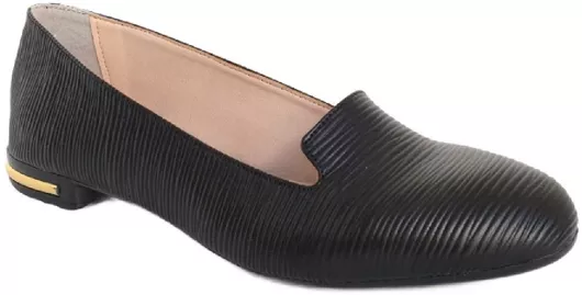 Zizel Δερμάτινα Γυναικεία Μοκασίνια Μαύρο