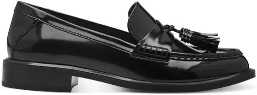 Tamaris Λουστρίνι Γυναικεία Μοκασίνια Μαύρο