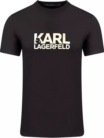 Karl Lagerfeld T-shirt Μαύρο