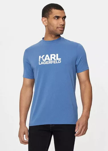 Karl Lagerfeld T-shirt ΓΑΛΑΖΙΟ