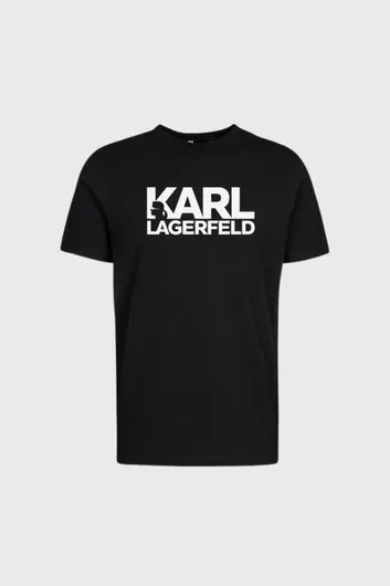 Karl Lagerfeld Crewneck T-shirt Black