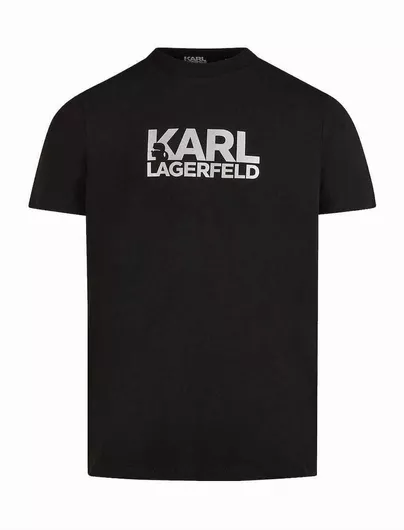 Karl Lagerfeld T-shirt Μαύρο