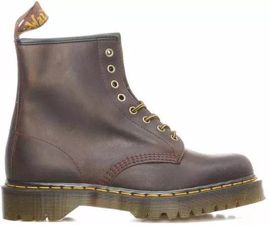 Dr. Martens 1460 Crazy Horse Δερμάτινα Καφέ Ανδρικά Αρβυλάκια