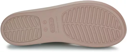 Crocs Καλοκαιρινές Γυναικείες Πλατφόρμες Μπεζ