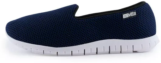 Beira Rio Πάνινα Ανατομικά Γυναικεία Slip-On Navy Μπλε