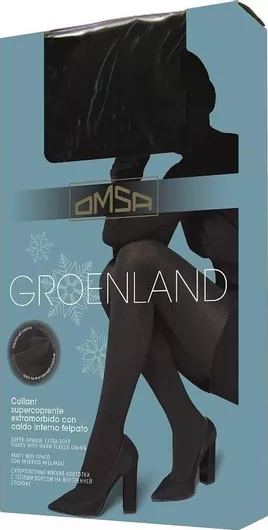 Omsa Groenland Γυναικείο Καλσόν Μαύρο