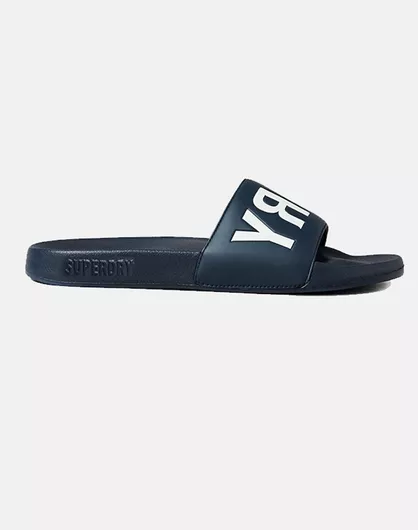 Superdry Ανδρικά Slides Μπλε