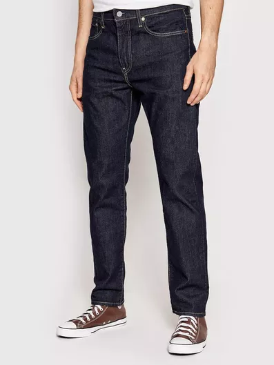 Levi's 502 Ανδρικό Παντελόνι Τζιν Cropped με Regular Tapered Εφαρμογή Dark Blue