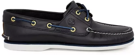 Timberland Classic Δερμάτινα Ανδρικά Boat Shoes Navy Blue
