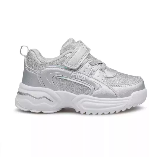 Fila Παιδικά Sneakers Line V Ασημί