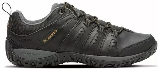 Columbia Woodburn Ii Ανδρικά Ορειβατικά Παπούτσια Αδιάβροχα Μαύρο