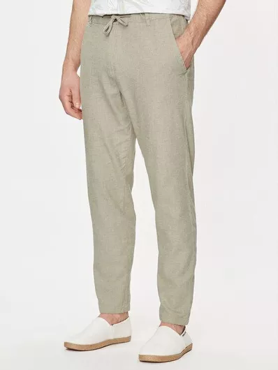 Selected Homme Ανδρικό Παντελόνι Chino σε Slim Εφαρμογή Μπεζ