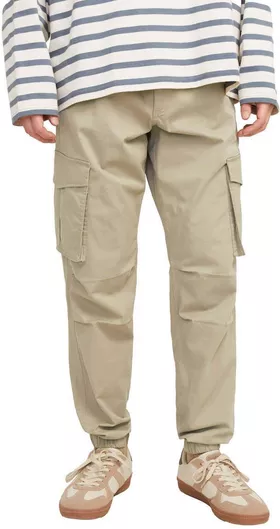 Jack & Jones Παντελόνι Cargo Μπεζ