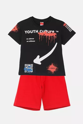 Joyce Παιδικό Σετ με Σορτς Καλοκαιρινό 2τμχ Youth Culture