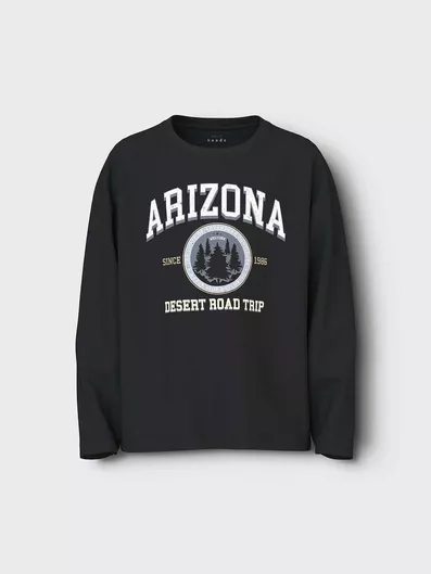 Name It Παιδική Μπλούζα Μακρυμάνικη Μαύρο